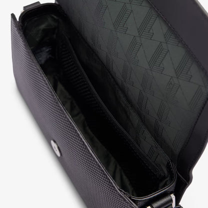 Chantaco Leather Flap Close Reporter Bag