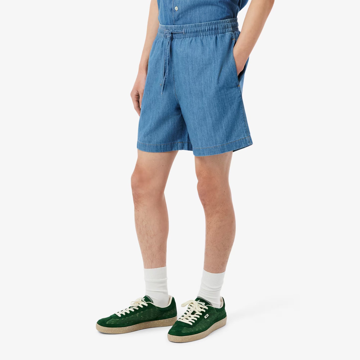 Relaxed Fit Denim Shorts