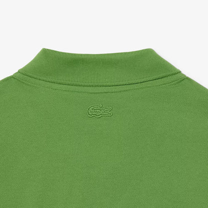 Classic Fit Embroidery Detail Petit Pique Polo Shirt