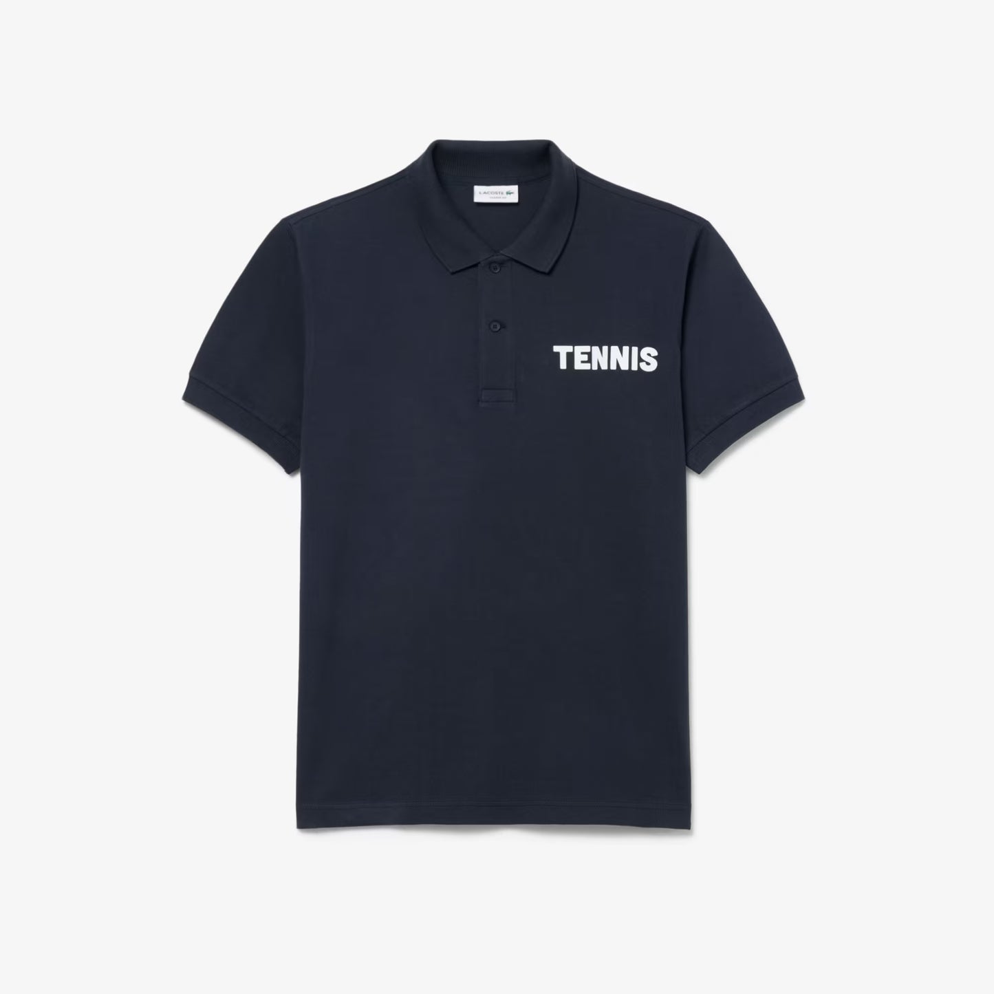 Classic Fit Printed Petit Pique Polo Shirt