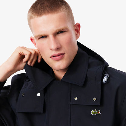 Mid-length Water-Repellent Hooded Parka