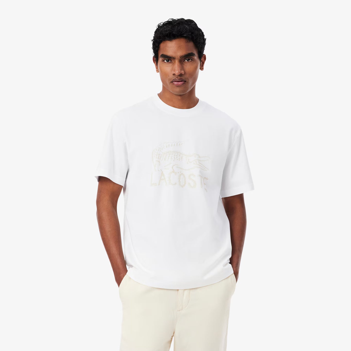 Baumwoll-T-Shirt mit Aufdruck 4