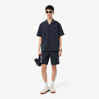 Cotton Seersucker Shorts