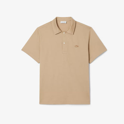 Paris Poloshirt mit offener Kragenform, bestickt, klassischer Schnitt