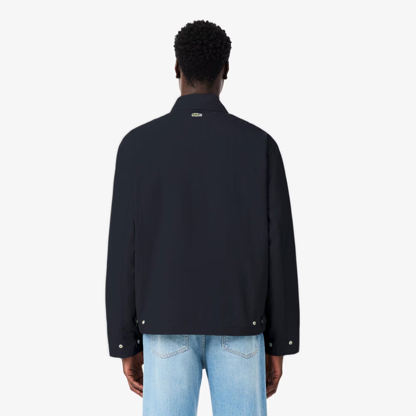 Wasserabweisende Jacke aus strukturiertem Taft