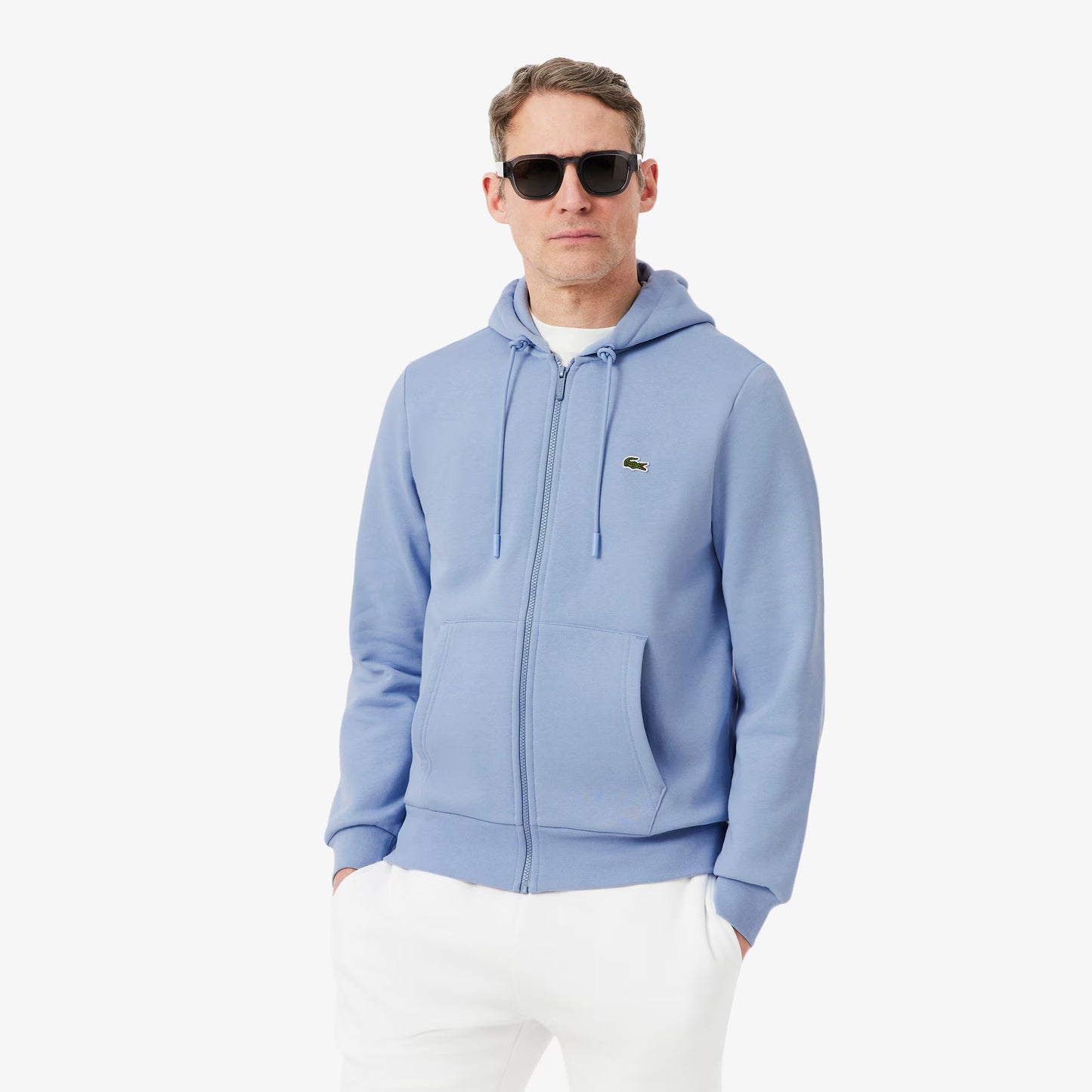 Zip-Up Fleece Hoodie