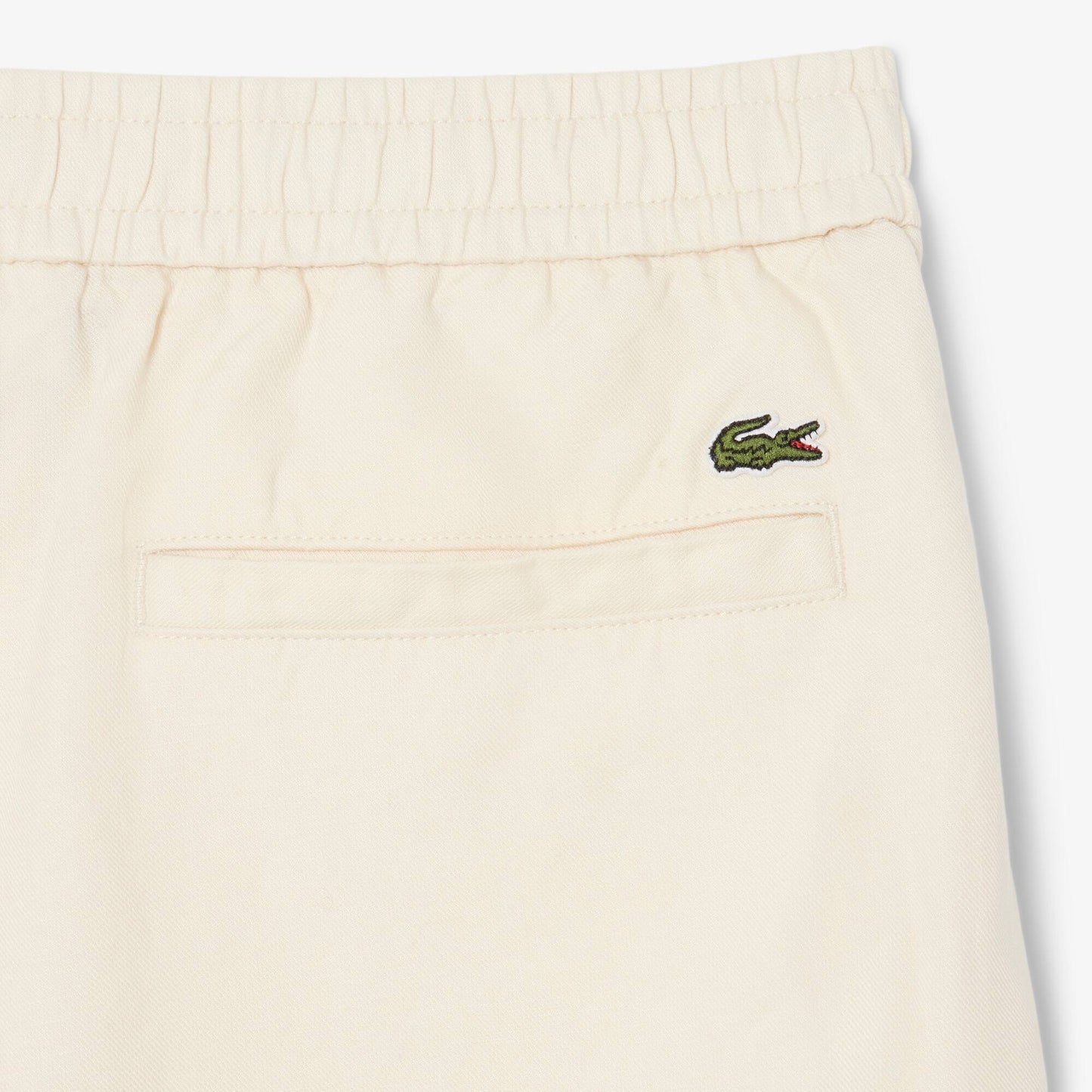 Regular Fit Twill-Shorts aus Leinenmischung