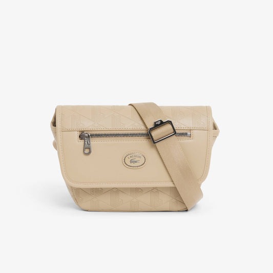 Sac messager en cuir Mini Monogramme