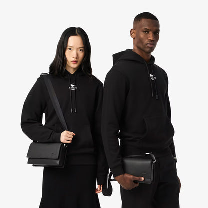 Chantaco Leather Flap Close Reporter Bag