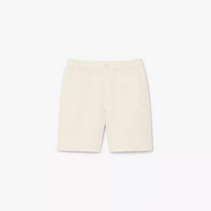 Regular Fit Twill-Shorts aus Leinenmischung